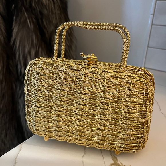 Koret Gold Vintage Purse - Picture 1 of 3